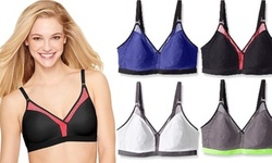 Hanes Women's X-Temp Bra Unlined Wire Free Convertible S-3X