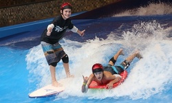 Indoor Surf or Boogie-Board Session for One or Two at Skyventure New Hampshire (Up to 43% Off)