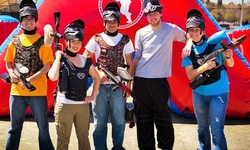 Gun, Mask, and All-Day Admission for 1, 2, 4, 6, or 12  People at Paintball Tickets (Up to 85% Off) 