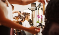 Haircut, Shampoo, and Treatment or Shampoo and Vitamin Hair Treatment at Dania`s Hair Studio (Up to 44% Off)