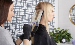Ombre, Sunbre, or Balayage, Full-Foil Highlights, or Women's Haircut with Shampoo at QueenDolls (Up to 49% Off)