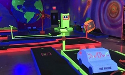Three Rounds of Indoor Glow Golf for One, Two, Four, or Six at Planet X Mini Glow Golf (Up to 57% Off)
