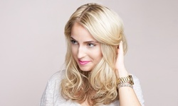 Wash, Haircut, and Blowdry with Highlights or Color at Roma Beauty Salon (Up to 60% Off)