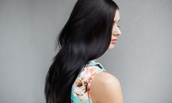 Global Keratin Treatment with Optional Haircut at Una Donna Piú (70% Off)