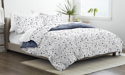 Home Collection Premium Down Alternative Forget Me Not Reversible Comforter Set