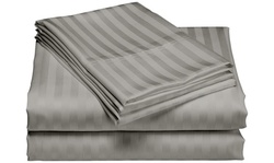 1200 Thread Count Stripe 100% Cotton Sheet Set