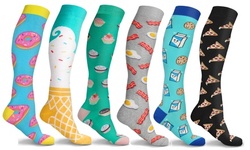 DCF Fun and Expressive Compression Socks (3-Pack)