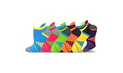 Teehee Women Cushioned Athletic Low Cut Socks 6-Pack 