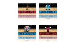 Fanmats NBA 18" x 30" Heavy Duty Weatherproof Rubber Door Mat