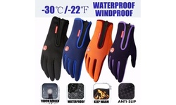 Winter Warm Bicycle Motorcycle Cycling Hiking Gloves Outdoor Sports Gloves