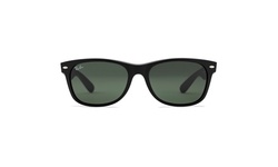 Ray-Ban New Wayfarer Classic Sunglasses (Black Frame/Green Classic G-15)