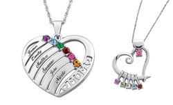 Mother's Custom Birthstone Necklace from Limogés Jewelry (Up to 81% Off)  