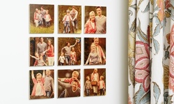 1, 2, 4, 6. 8, or 10 Custom 4x4'' Photo Wood Tiles from Picture It Custom (Up to 77% Off)