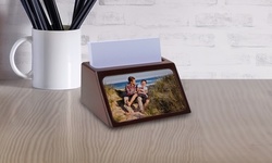 One Personalized Business Card Holder from MailPix (Up to 58% Off) 
