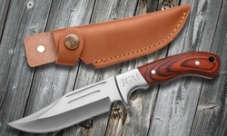 Personalized Wood-Handle Knives from Qualtry (Up to 61% Off). Four Options Available.