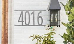 Custom Cut Simple Address Numbers from Rusted Orange Craftworks Co. (Up to 80% Off)