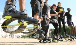 $31 for 5 Drop-In KangooJumps Boot Fitness Classes at GrooveBounceFun ($75 Value)