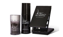 Human Hair Building Fibers, Holding Spray, Hair Fiber Set, or Gift Card at The Hair In A Bottle (Up to 40% Off)