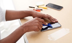 iPhone Glass-Only Repair at iPhone and Samsung Repair Center (Up to 70% Off). Eight Options Available.