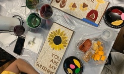 Admission to Paint and Sip Party for One, Two, or Four from Paint and Pine Events (Up to 50% Off)