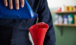Oil Change or Wheel Alignment at Meineke Car Care Center (Up to 66% Off). Four Options Available.