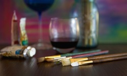 Painting Lesson and Alcoholic Drinks for One or Two People at Paint Time with Alex (Up to 45% Off) 