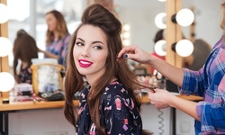Deep-Conditioning and Style with Add-Ons at Meghal's Beauty Salon (Up to 48% Off). Three Options Available.