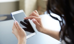 Samsung Screen Repair or Tempered Glass Installation at MK The Phone Store (Up to 57% Off)