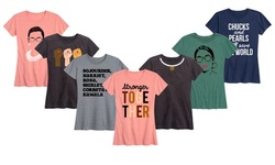 Women's Strong Together Empowerment Tees in S-4X
