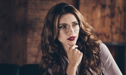 Haircut, Deep-Conditioning Treatment, Style, and Partial Highlights or Balayage at DK Hair Salon (Up to 67% Off)