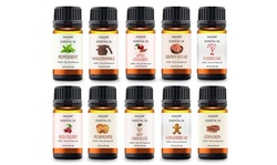 Special Collection Therapeutic-Grade Aromatherapy Essential Oil Set (10-Piece)