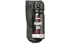 Sabre Tactical Pepper Gel with Flip Top & Belt Holster