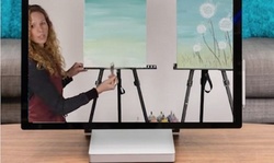 Admission to Live Online Painting & Vino Class from Painting & Vino (Up to 30% Off)