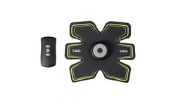 Sable Abdominal Muscle Toning Belt For Men & Women w/ Remote Control (Black)-New