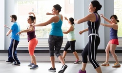 One-Month All-Access VIP Fitness Package, or 5 or 10 Drop-In Fitness Classes at Fit Gym (Up to 72% Off)