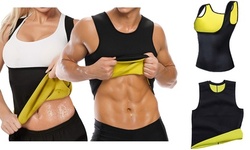 Men Women Body Shaper Sauna Slimming Vest Compression Tank Top Thermal Shirt