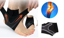 Ankle Support Brace Compression Protector Adjustable Ankle Strain Strap 
