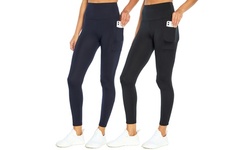 Women's Bally Total Fitness High-Rise Tummy Control Cami Pocket Leggings