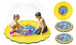 Sprinkle & Splash Play Mat Outdoor Water Toys Wading Pool Splash Pad