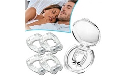 Anti Snore Magnetic Silicone Fit Nose Clip Stop Snoring Apnea Aid Device Stopper