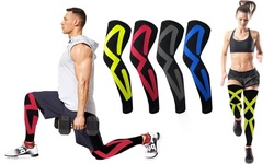 Maya Kinesio Tape Knee and Calf Compression Sleeves (4-Colors)