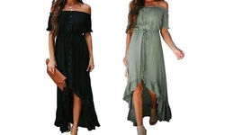 Leo Rosi Women's Quentina Ultra-Soft Dress. Plus Sizes Available.