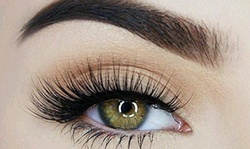 Full Set of Natural Cashmere or Volume Eyelash Extensions at Lash 4u (Up to 67% Off). Three Options Available.