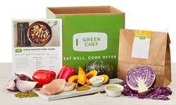 One or Two Weeks of Three Certified Organic Meals for Two People from Green Chef (Up to 47% Off) 