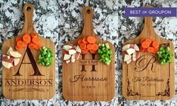 One, Two, Three, or Four Custom Wooden Serving Boards from Qualtry (Up to 61% Off)