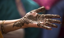 One Large Henna Tattoo or One or Two Medium Henna Tattoos at Badri Brows and Spa (Up to 53% Off)