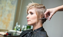 Haircut and Style, Deep Conditioning Treatment, or Blow-Dry at A Splice of Hair (Up to 52% Off)
