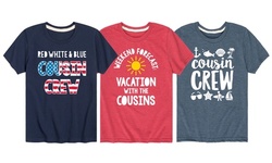 Summer Time Matching Cousin Crew Tees 