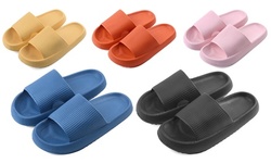 VONMAY Pillow Slides Slippers Soft House Bathroom Sandals for Men Women