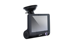 Armor All HD 1080p Dual Camera Dash Cam with G-Sensor and Collision Detection